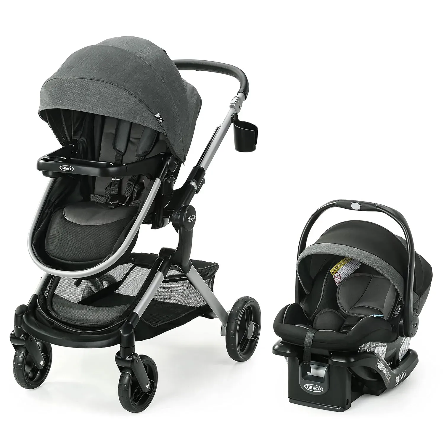 Graco Modes Nest Travel System with Adjustable Reversible Seat (Floor Model)