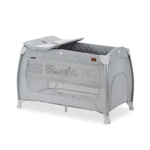Hauck Play N Relax Center Complete Baby Set - Quilted Grey