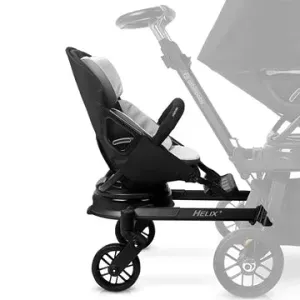 Helix with G5 Stroller Seat - Black/Black