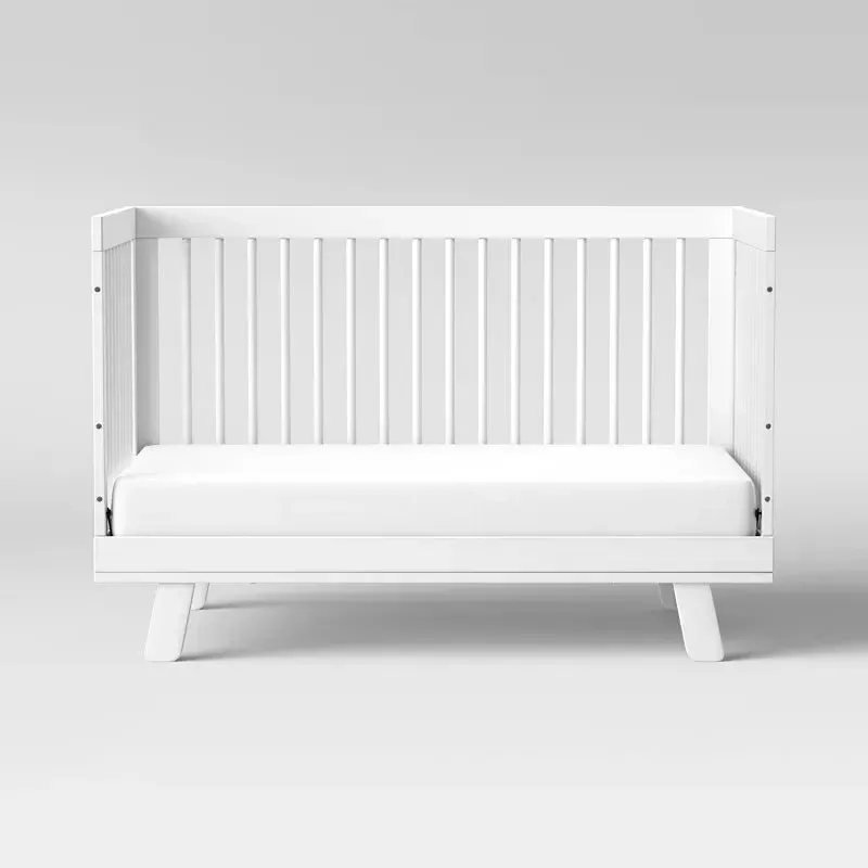Hudson 3-in-1 Convertible Crib - White