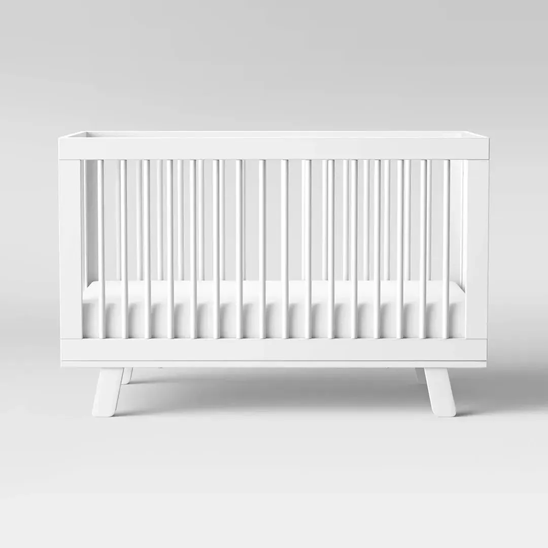 Hudson 3-in-1 Convertible Crib - White