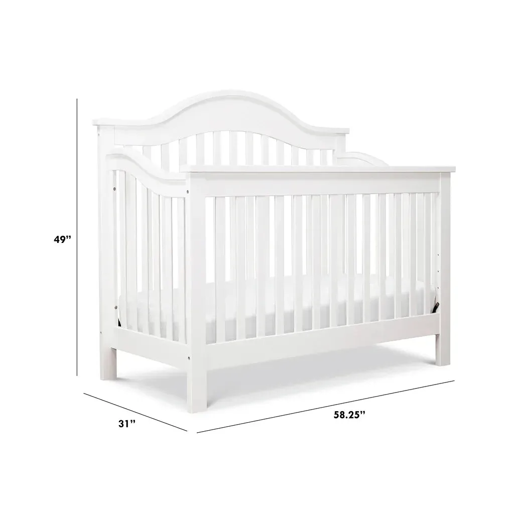 Jayden 4-in-1 Convertible Crib - White