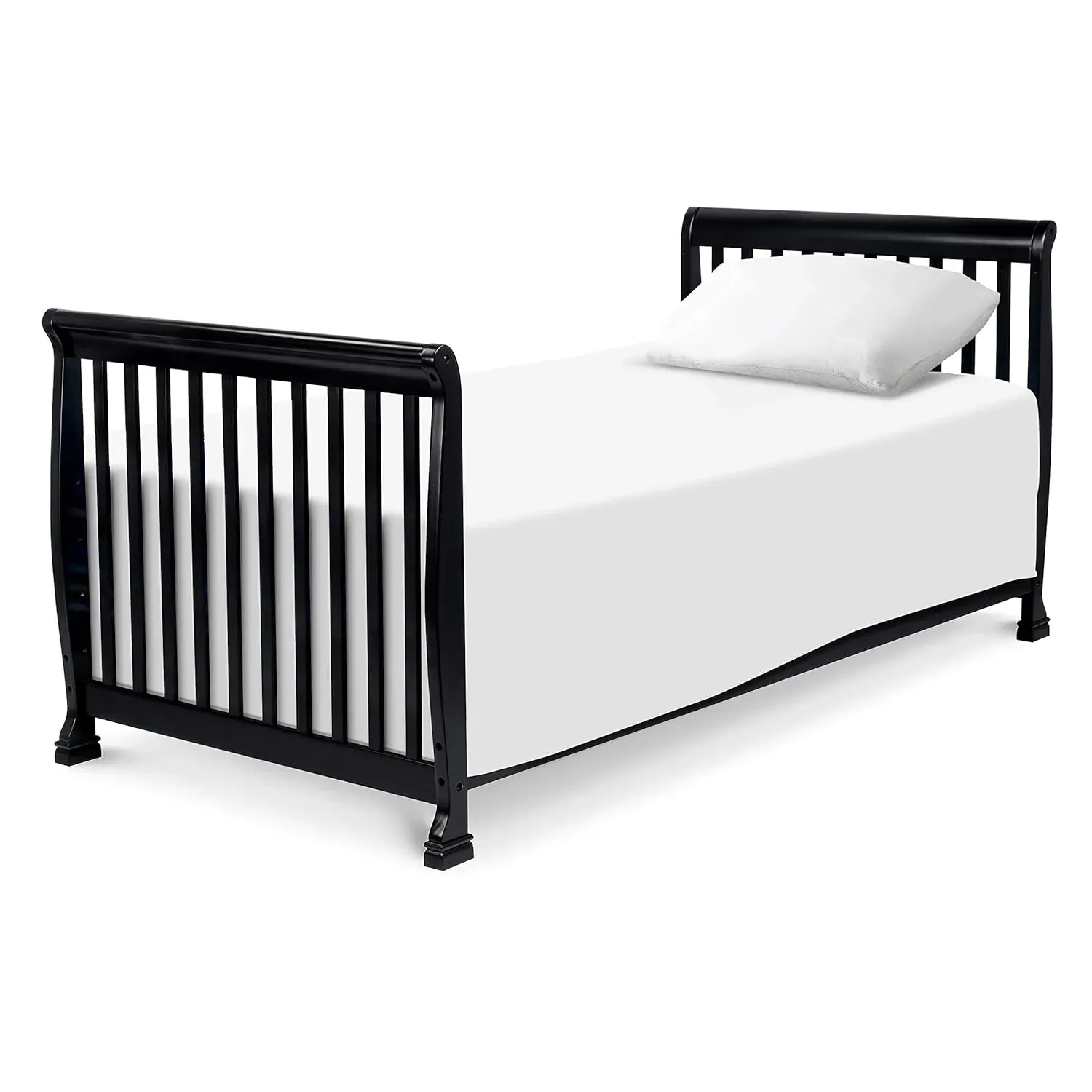 Kalani 4-in-1 Convertible Mini Crib - Black