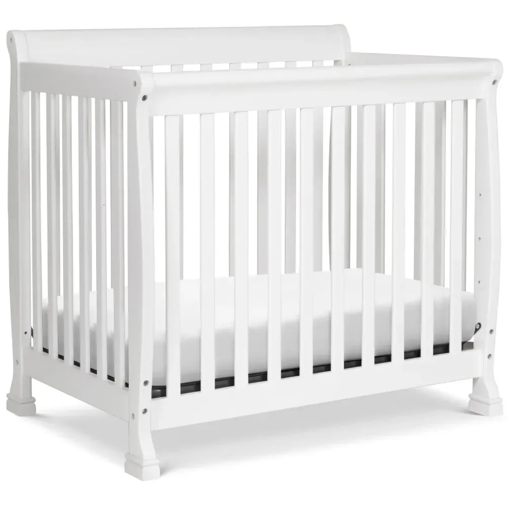 Kalani 4-in-1 Convertible Mini Crib - White