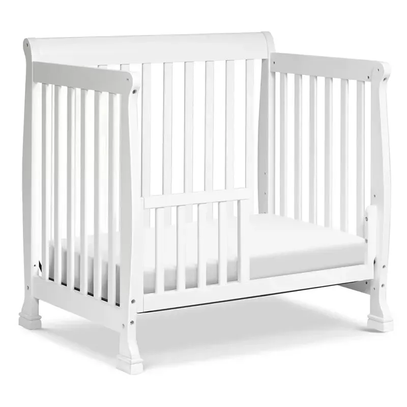 Kalani 4-in-1 Convertible Mini Crib - White