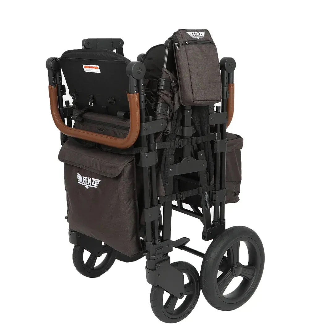 Keenz XC  Luxury Comfort Stroller Wagon 4 Passenger - Black
