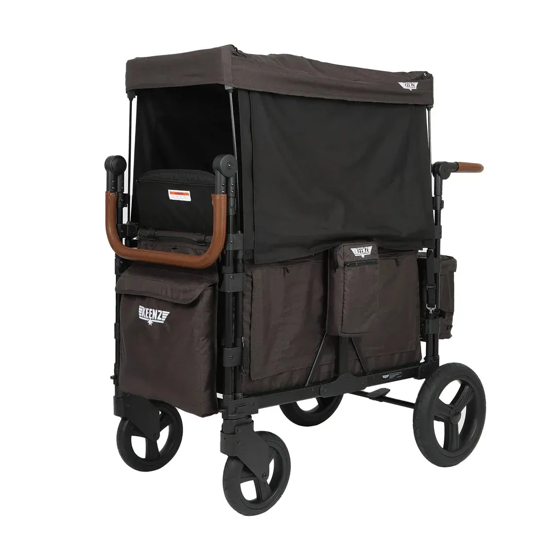 Keenz XC  Luxury Comfort Stroller Wagon 4 Passenger - Black