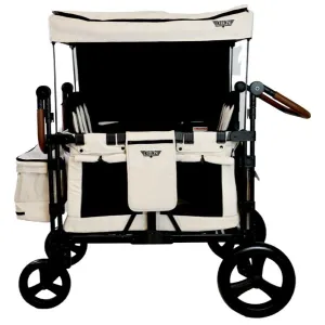 Keenz XC  Luxury Comfort Stroller Wagon 4 Passenger - Cream