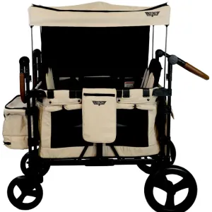Keenz XC  Luxury Comfort Stroller Wagon 4 Passenger- Mocha