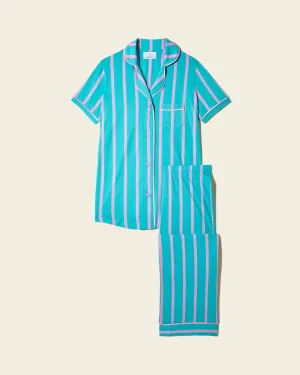 Kurzärmeliges Top & Hose Pyjama-Set