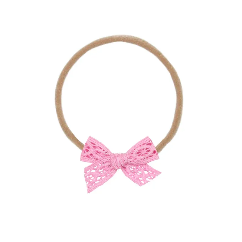 Lace Bow Headband - Mini