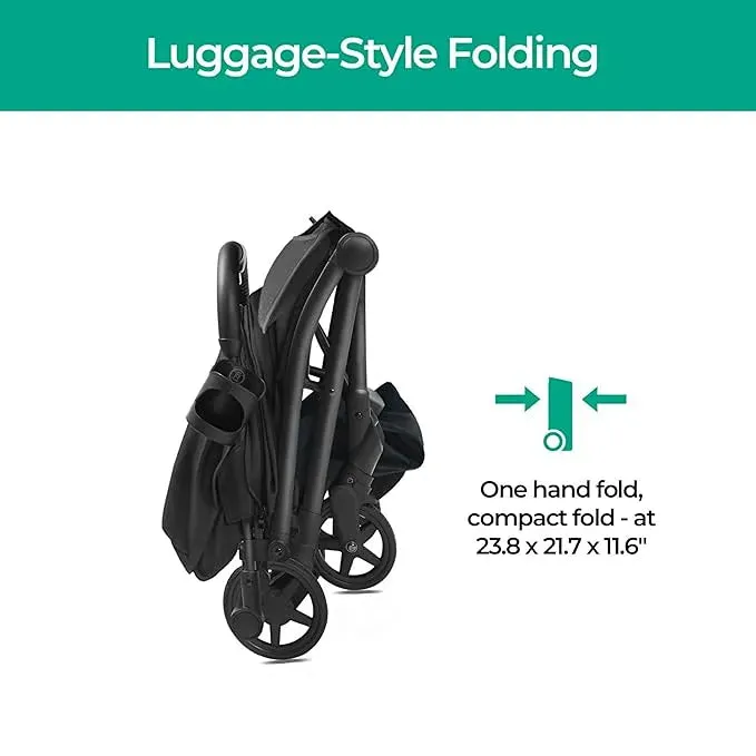 Lithe Lightweight Stroller - Black (See Description)