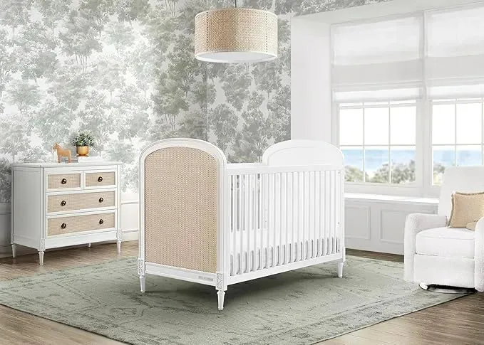 Madeline 4-in-1 Convertible Crib - Bianca White