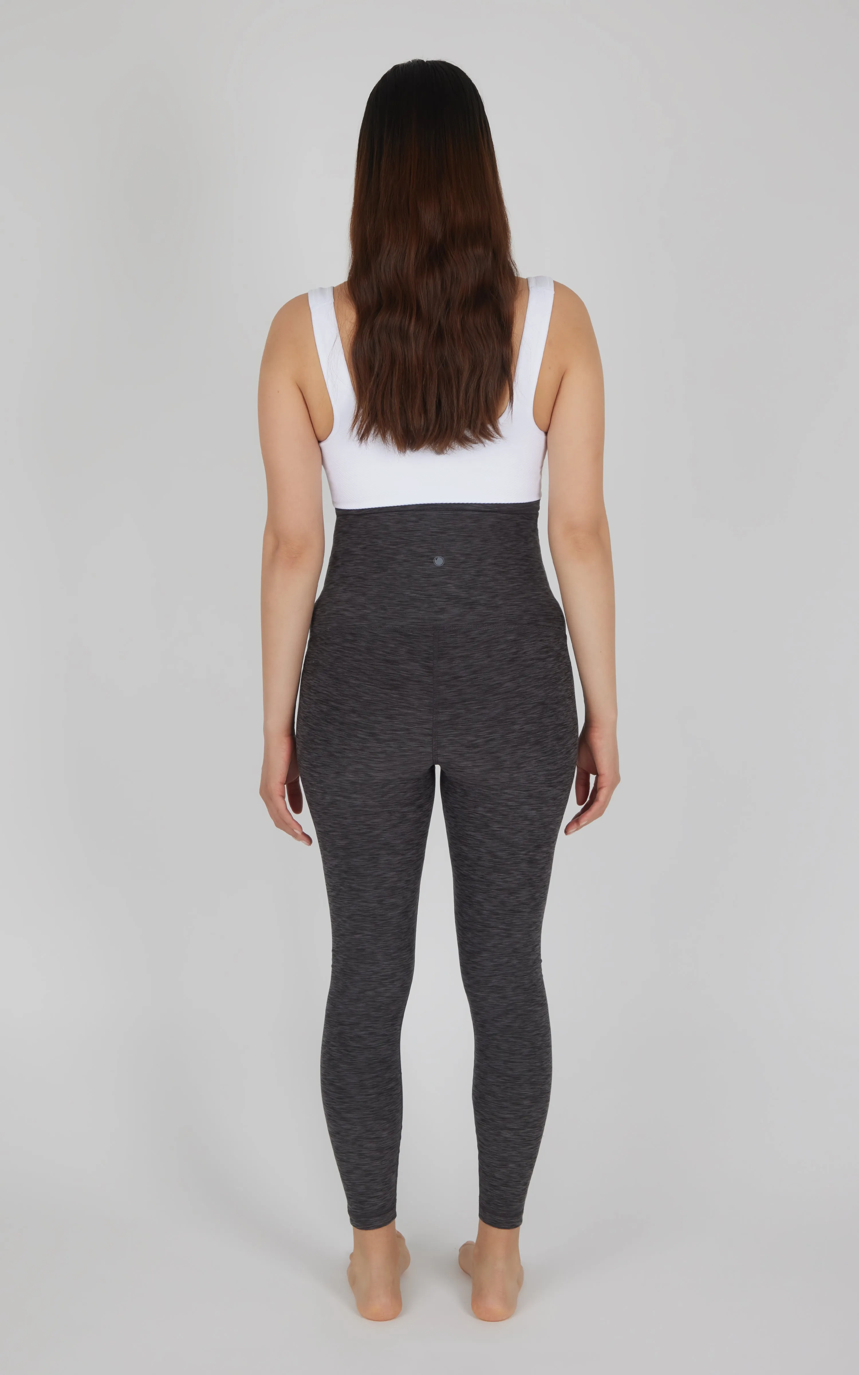 Maternity Heathered Lux Ankle Legging