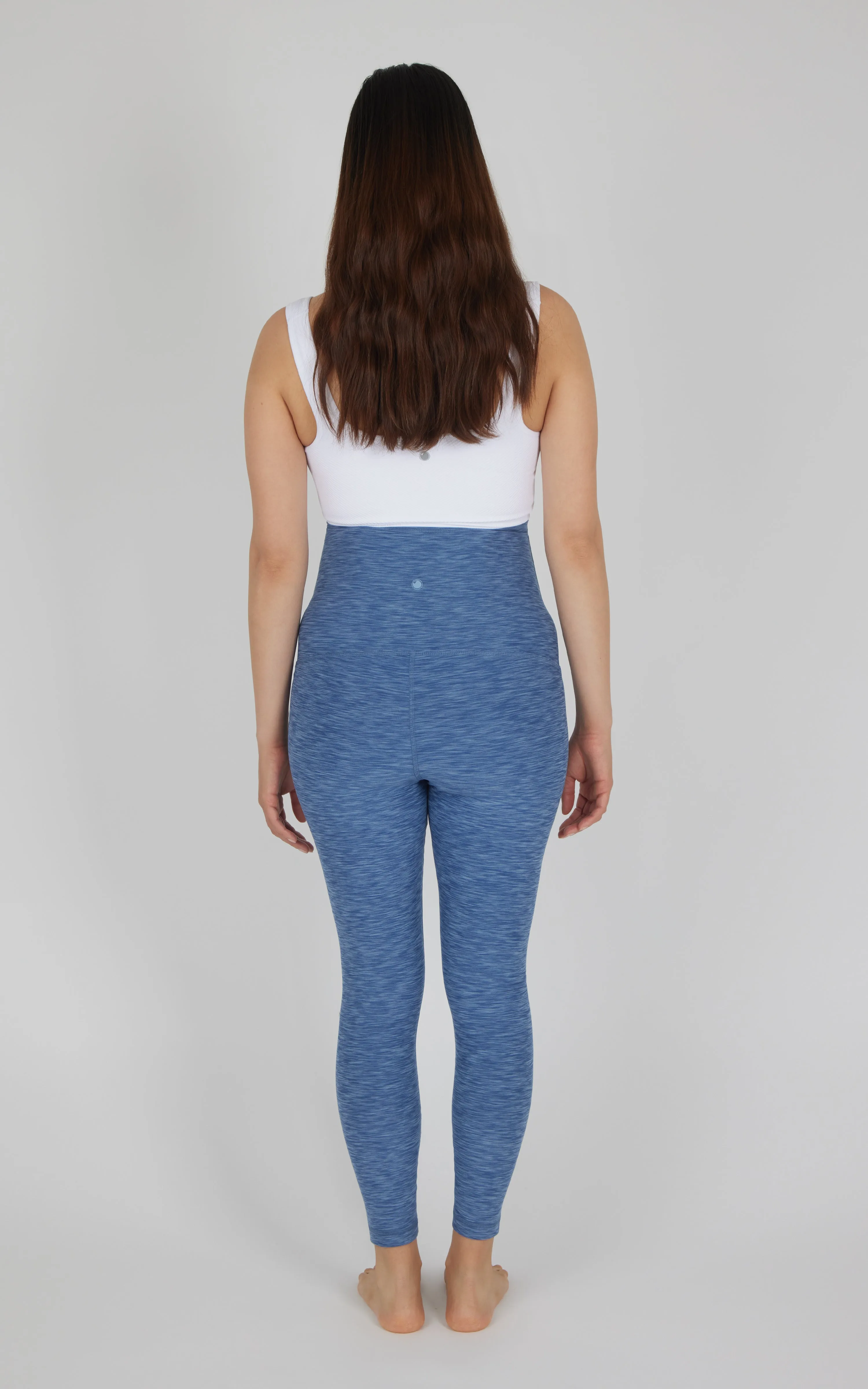 Maternity Heathered Lux Ankle Legging