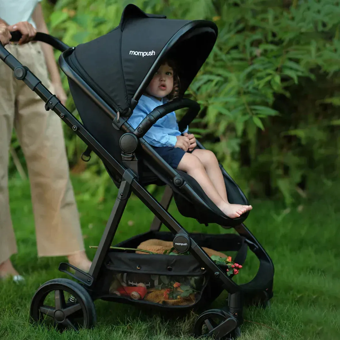 Meteor Stroller - Navy / Silver Frame
