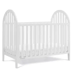 Milano 4-in-1 Convertible Crib - Bianca White