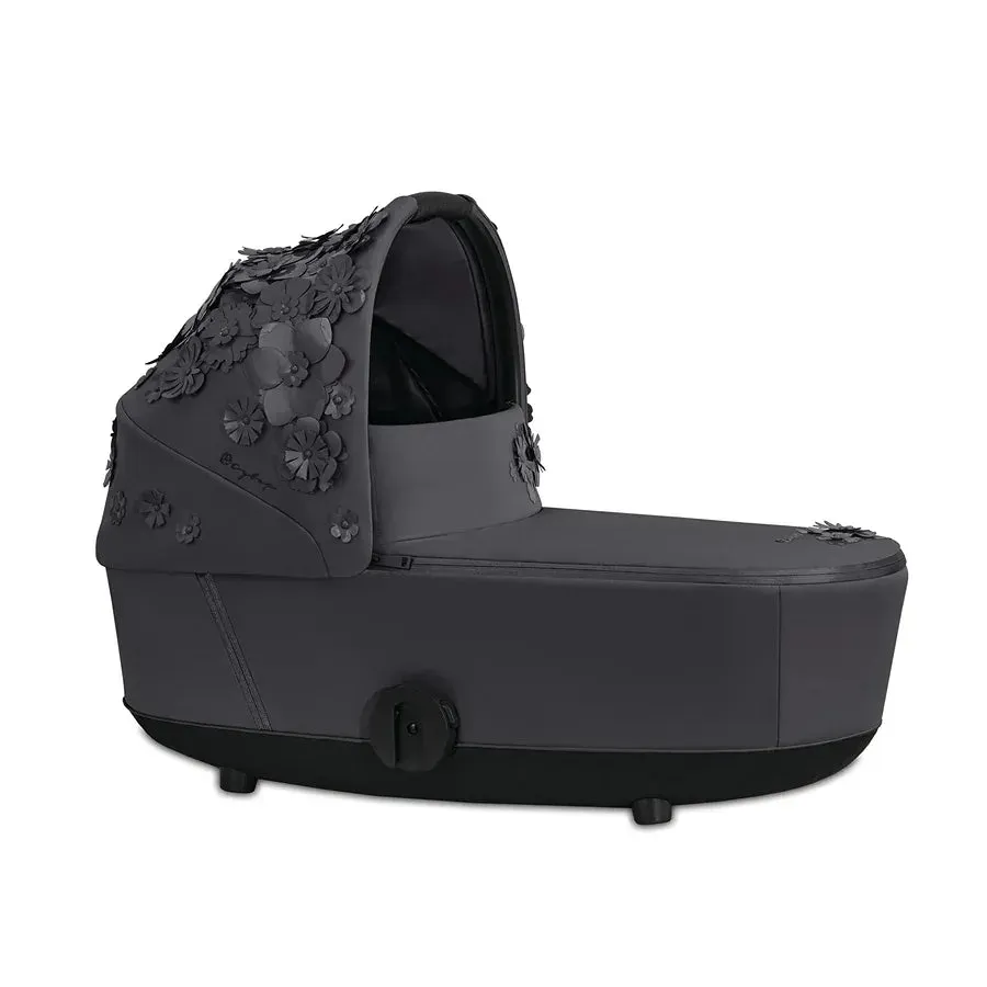 Mios LUX Carry Cot - Simply Flowers Dream Grey