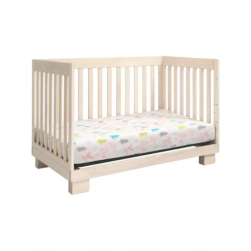 Modo 3-in-1 Convertible Crib with Toddler Rail - Natural
