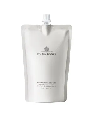 Molton Brown London Unisex 13.5oz Delicious Rhubarb & Rose Bath & Shower Gel
