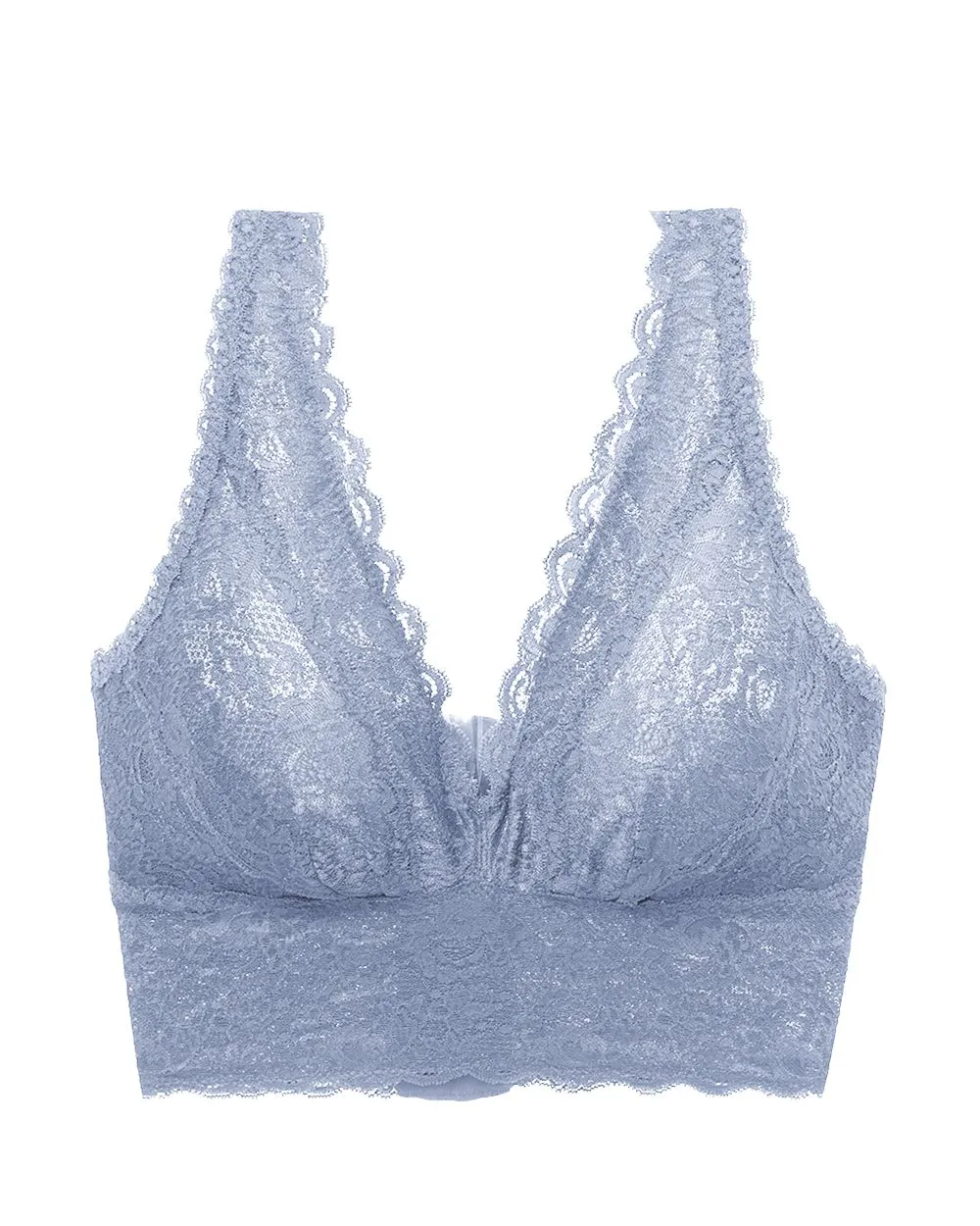Never Say Never Curvy Plungie Longline Bralette