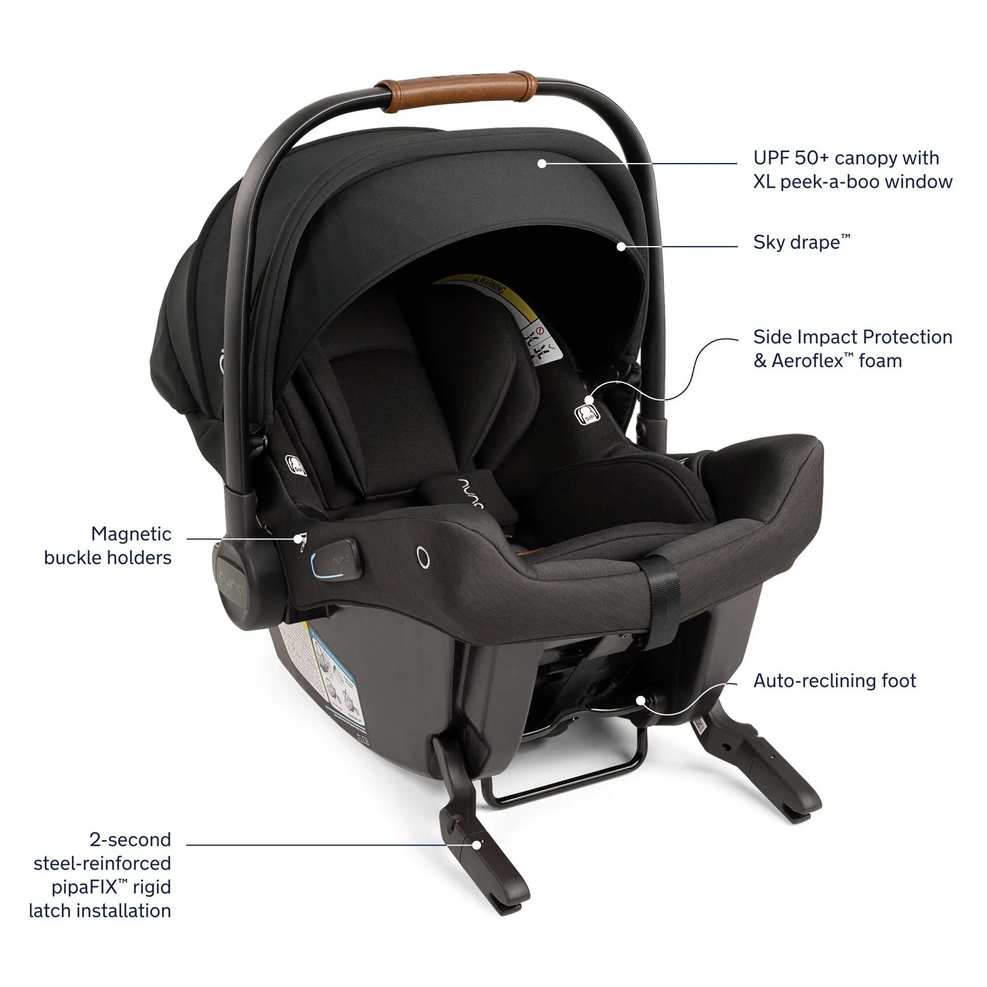 Nuna DEMI Next Stroller and PIPA Urbn Car Seat Travel System