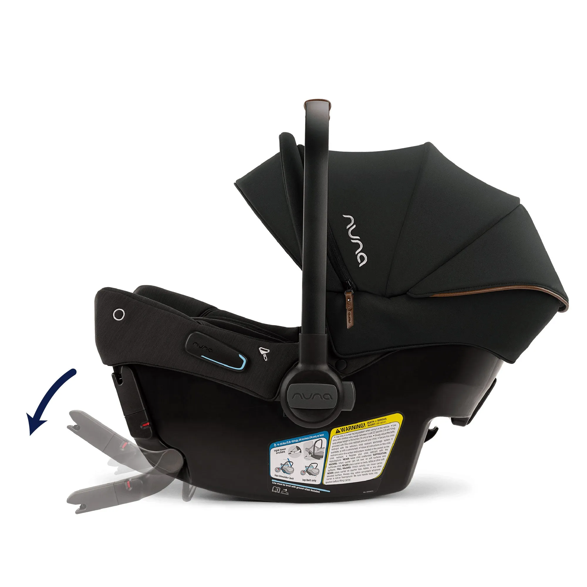 Nuna TRIV Next Stroller and PIPA Urbn Car Seat Travel System