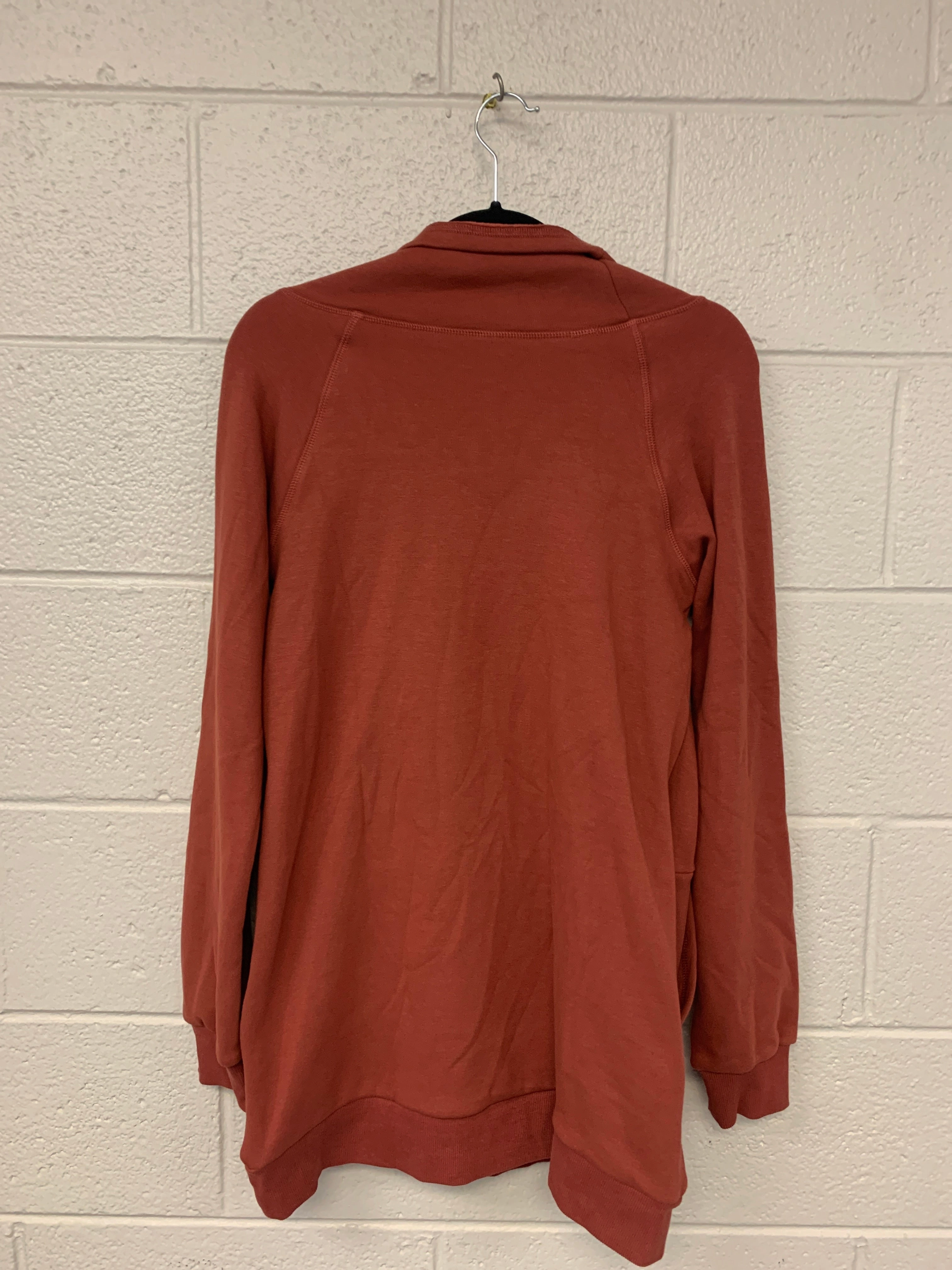 Outlet 7170 - Latched Mama Harbor Snap Nursing Pullover - Rust - Medium