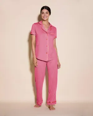 Pigiama Con Top A Maniche Corte E Pantaloni