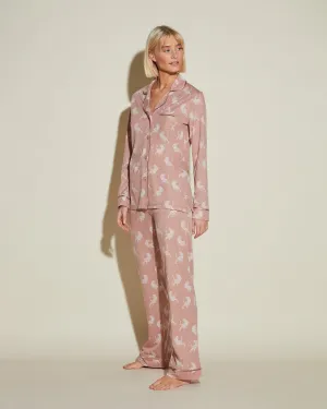 Pigiama Con Top A Maniche Lunghe E Pantaloni