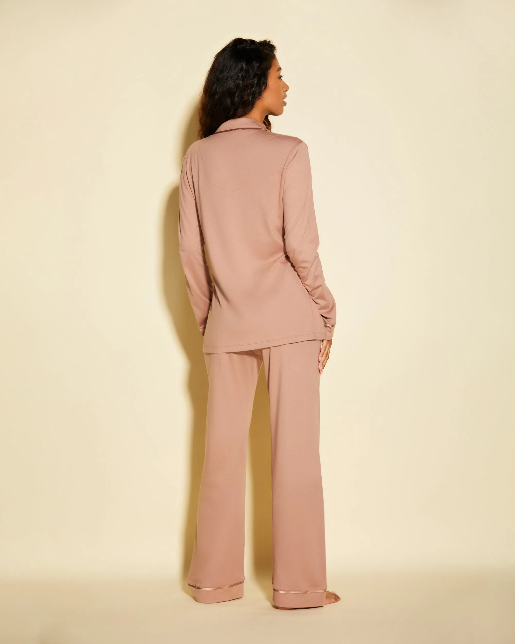 Pigiama Con Top A Maniche Lunghe E Pantaloni