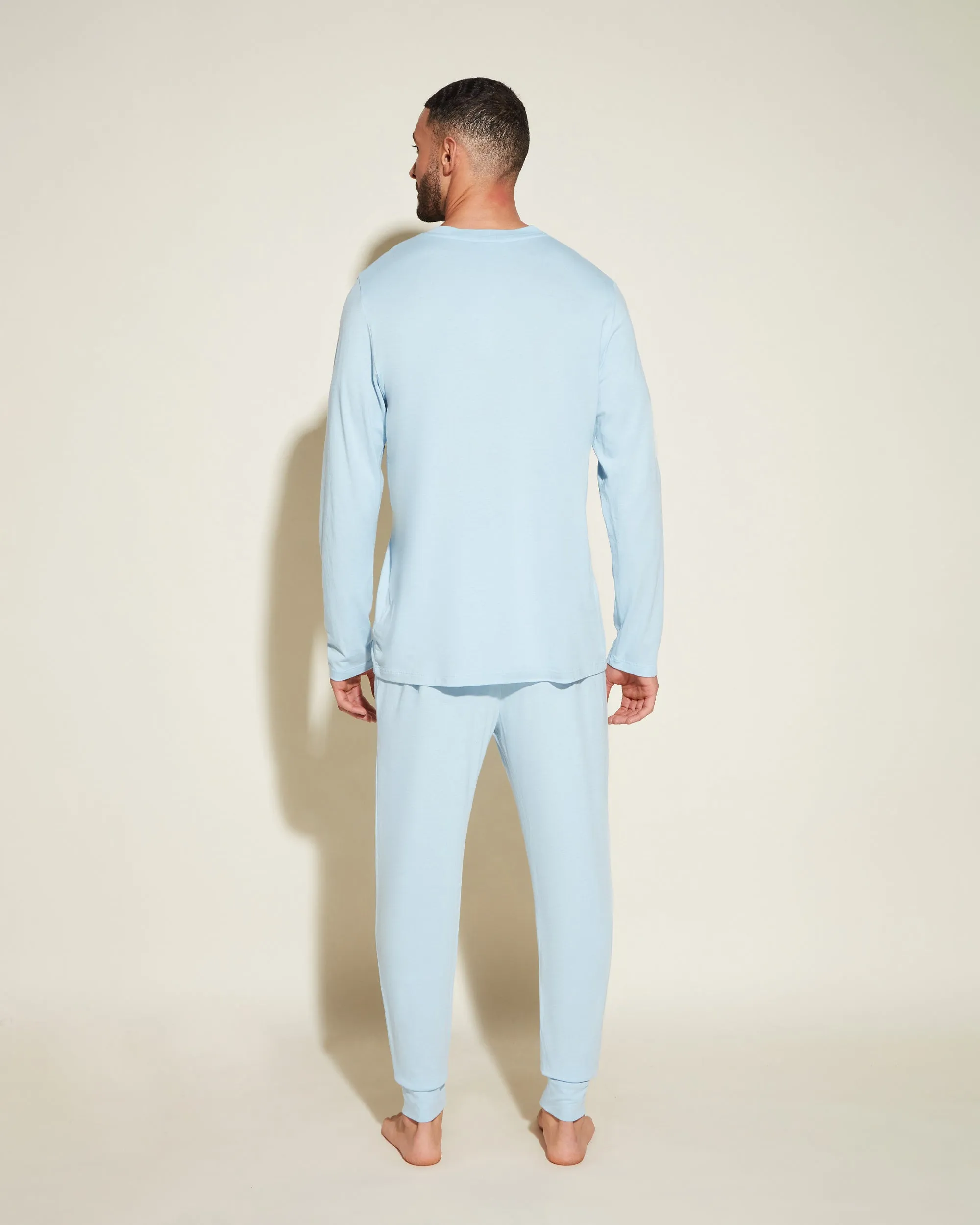 Pyjama Henley & Jogger Pour Homme
