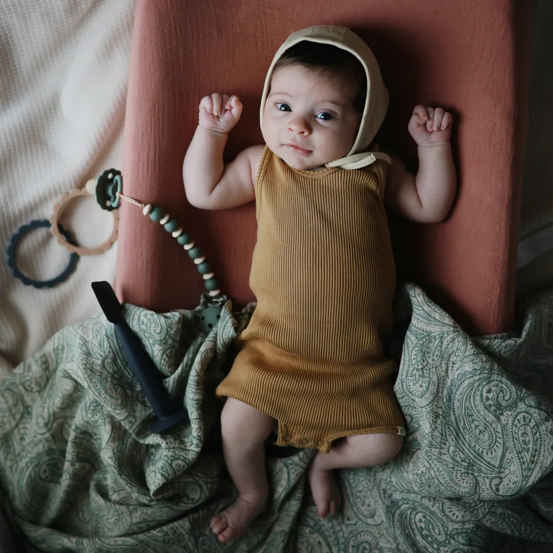 Silicone Pacifier Clip - Luna