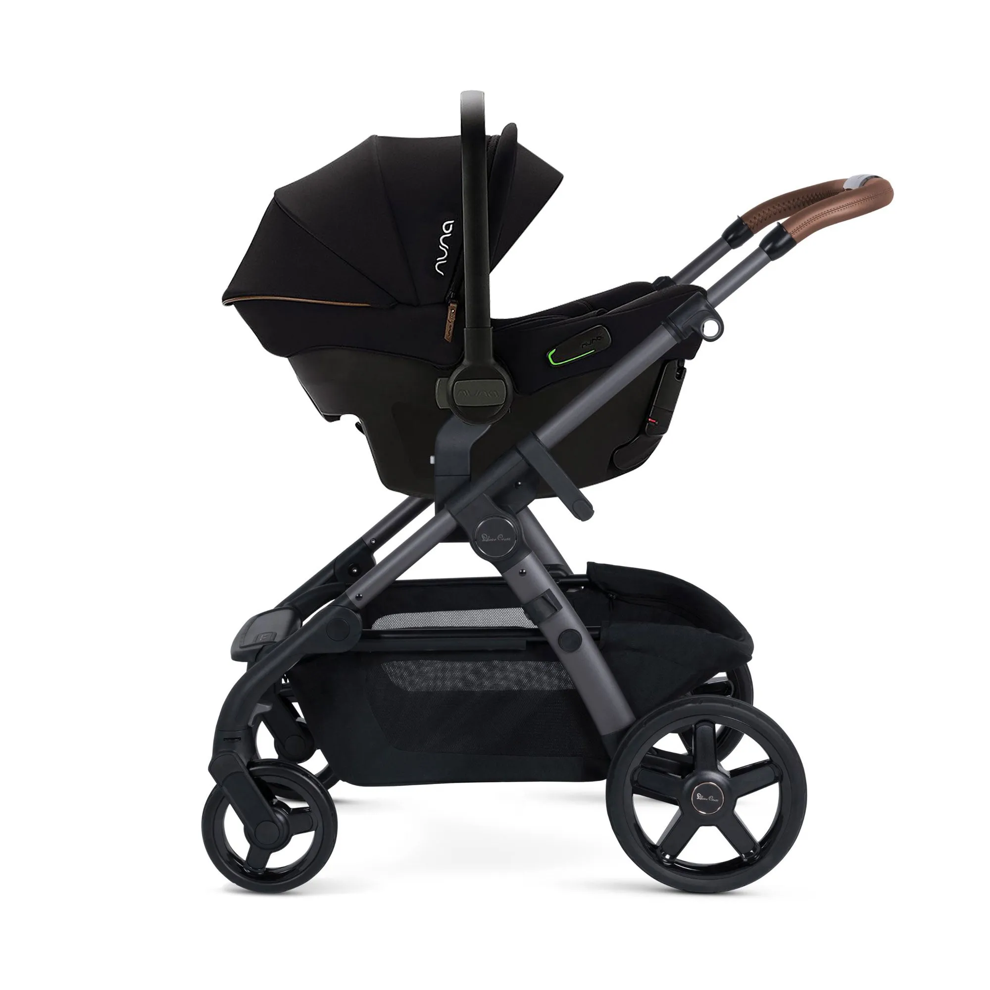 Silver Cross Wave 3 Complete Bundle - Seat, Bassinet,   Tandem Seat