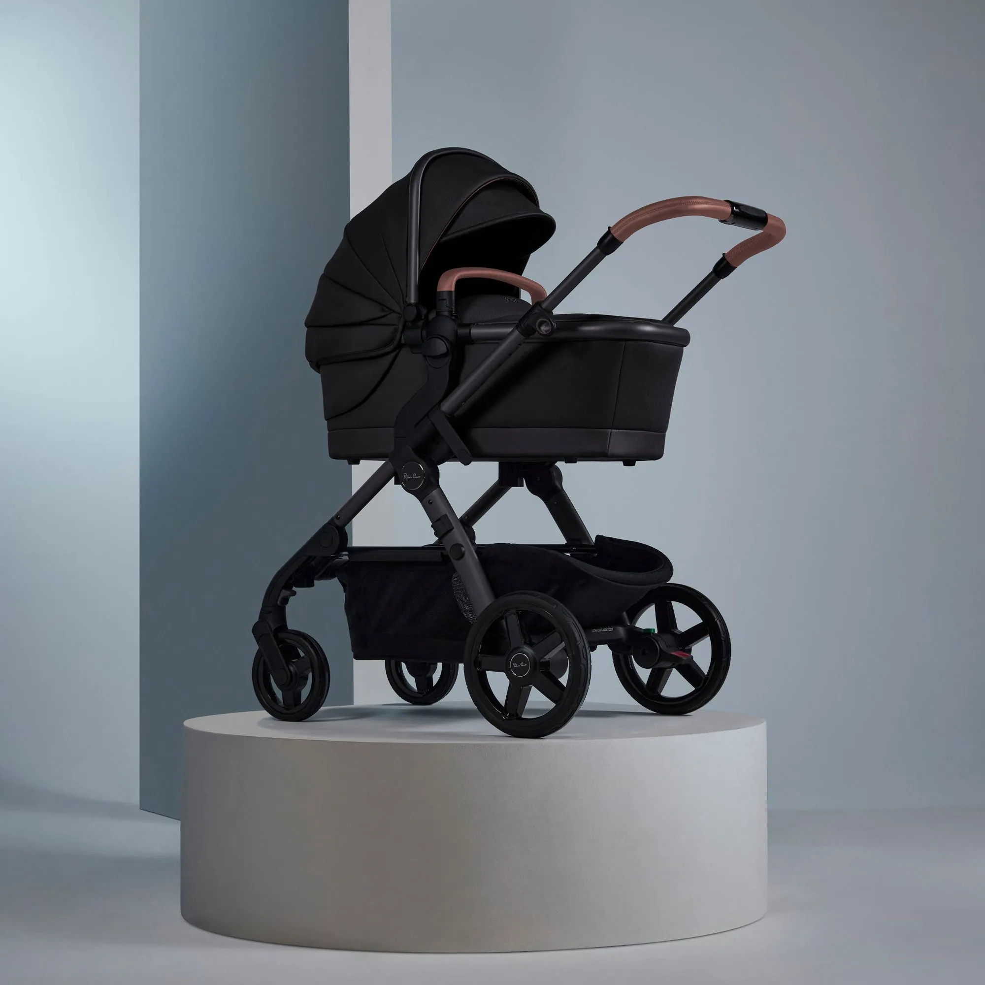 Silver Cross Wave 3 Complete Bundle - Seat, Bassinet,   Tandem Seat