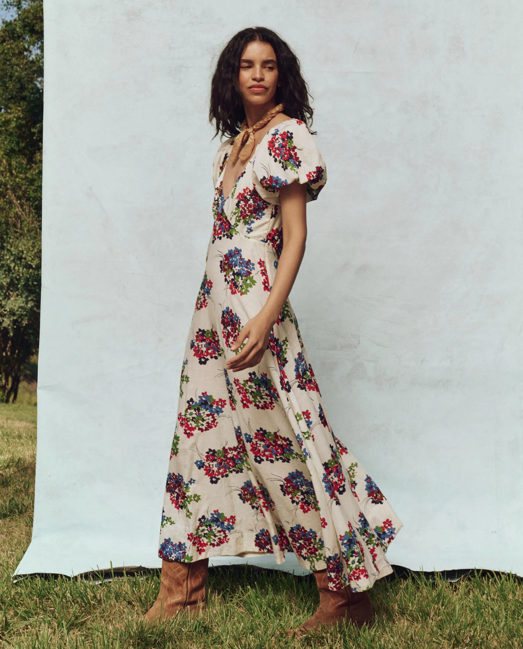 The Eden Dress. -- Oasis Floral