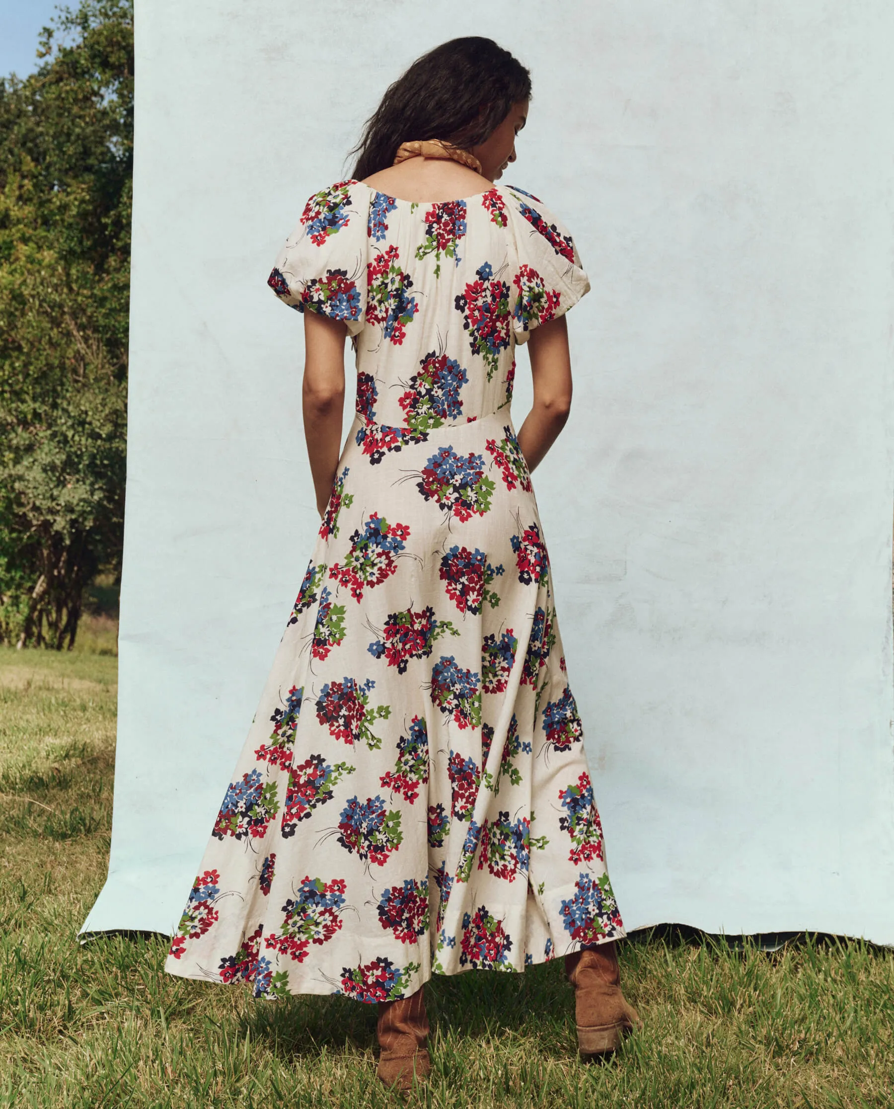 The Eden Dress. -- Oasis Floral