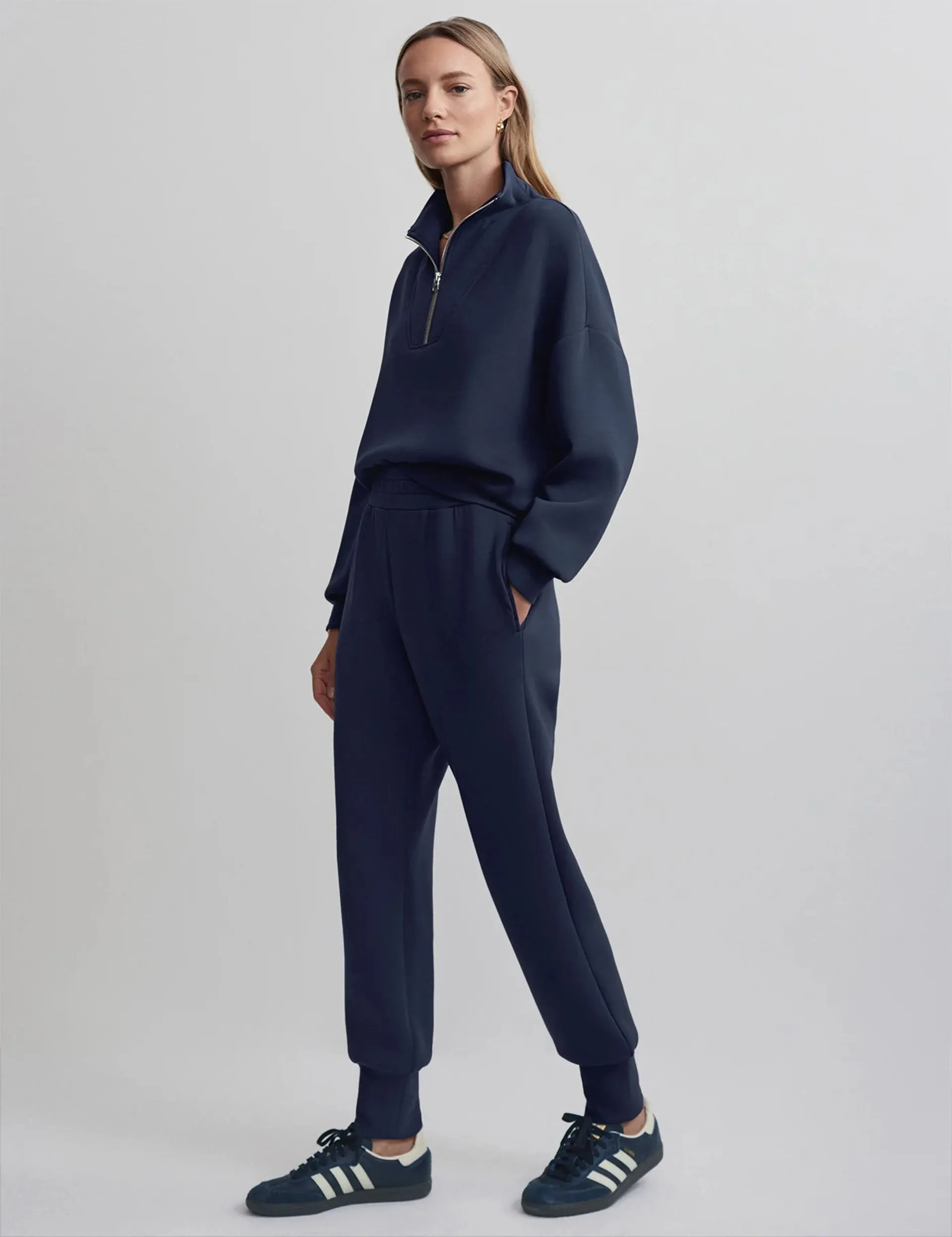 The Slim Cuff Pant 25" - Blue Nights