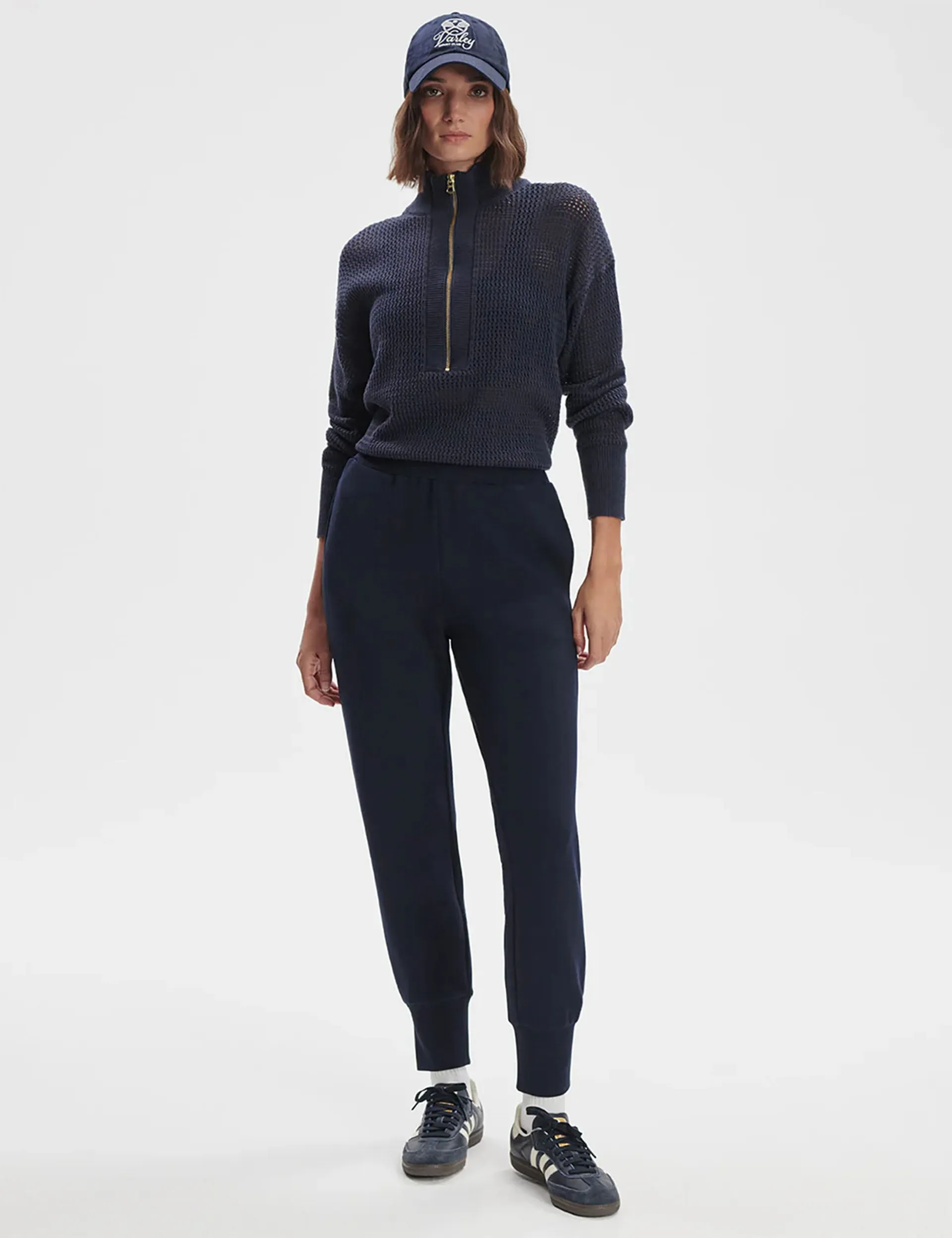 The Slim Cuff Pant 27.5" - Navy