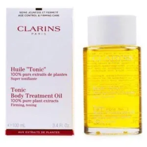 Tonic Body treatment Oil (100% pure plant extracts) by Clarins 3.4 oz New in Box