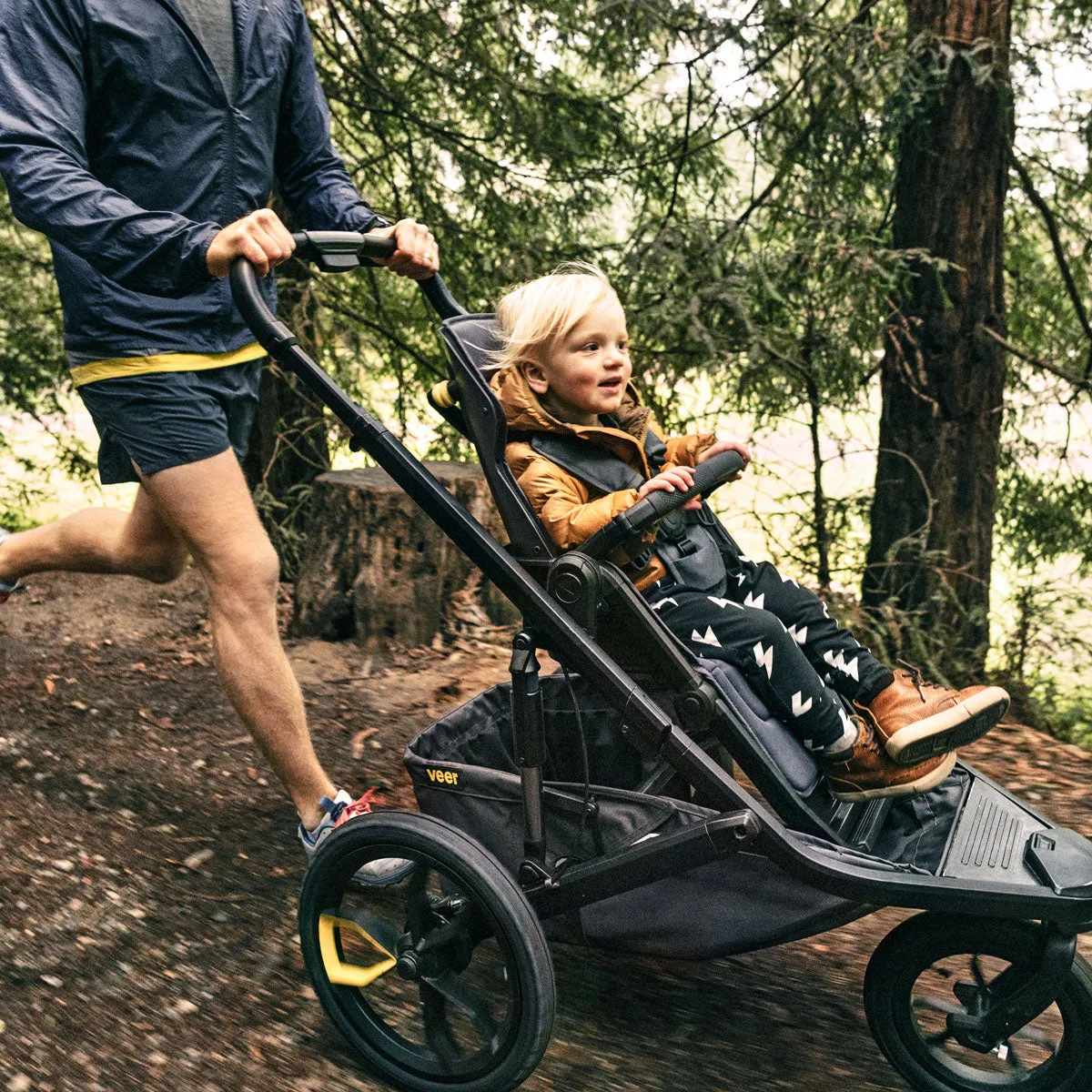 Veer Switch&Jog Luxe Bundle - &Jog Jogging Frame / Switchback Seat Luxe