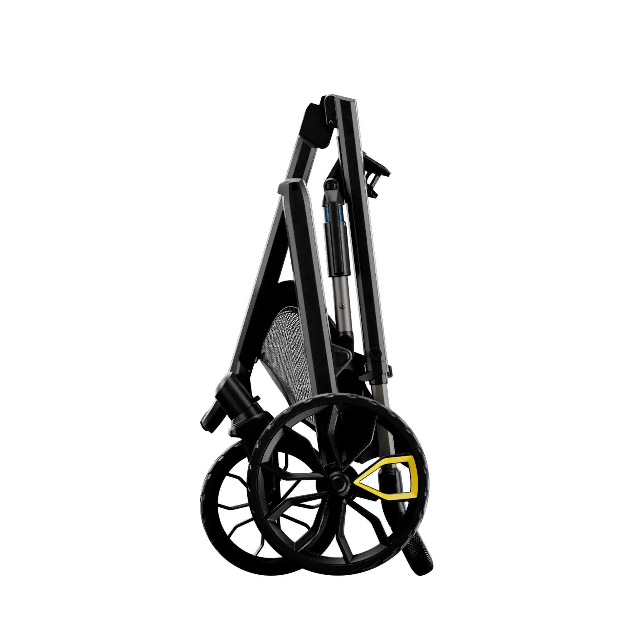Veer Switch&Roll Leather Kit Luxe Bundle - &Roll Stroller Frame / Switchback Seat Luxe / Genuine Napa Leather Grips for Handle and Armbar - Saddle
