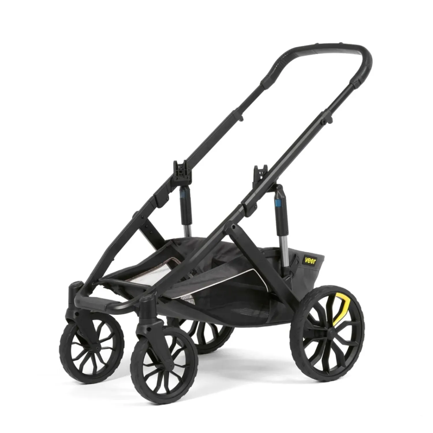 Veer Switch&Roll Luxe Infant Essentials Bundle - &Roll Stroller Frame / Switchback Seat Luxe / Bassinet