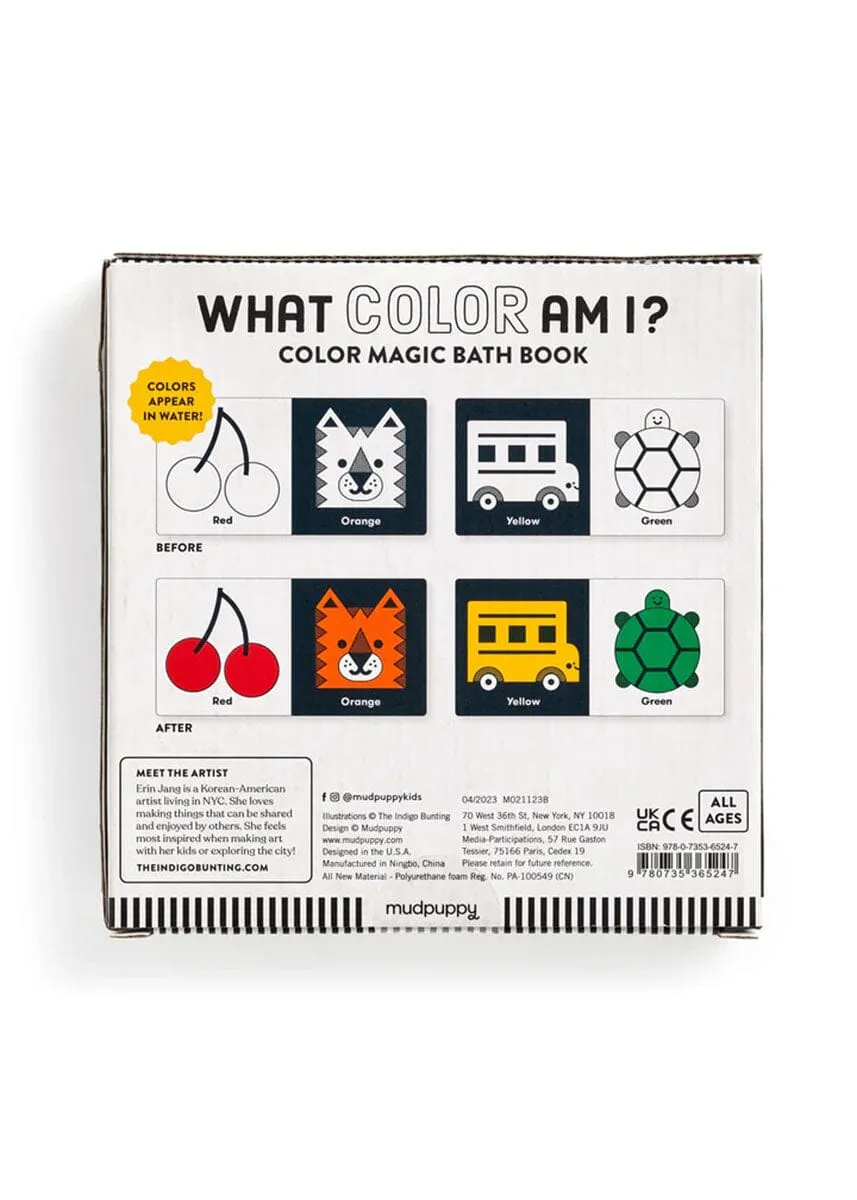 What Color Am I? Color Magic Bath Book