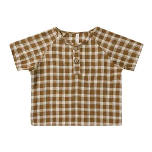 Ziggy Shirt - Saddle Plaid - FINAL SALE