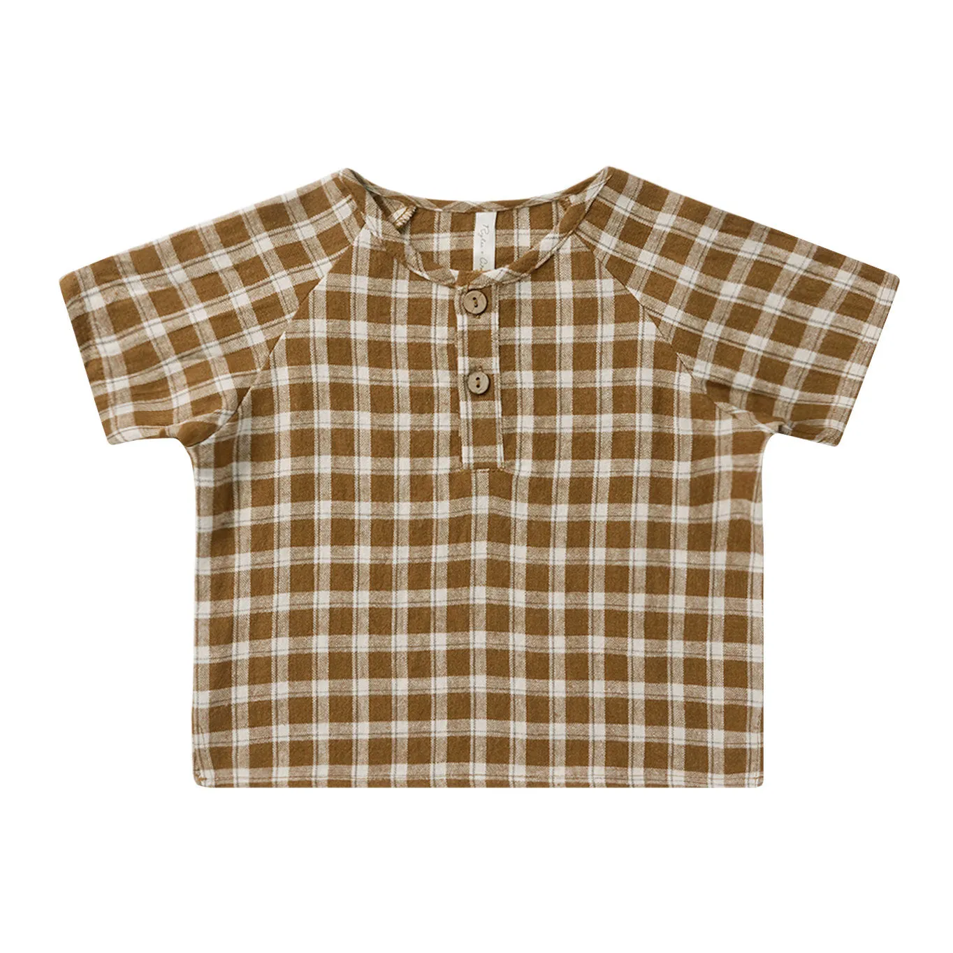 Ziggy Shirt - Saddle Plaid - FINAL SALE